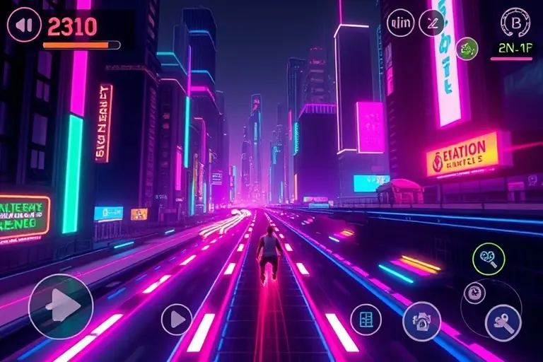 Neon Runners